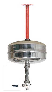 Ceiling-mounted X-Fire modular suppression unit