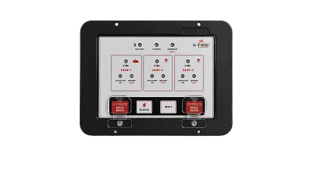 X-FIRE zoned fire suppression control panel